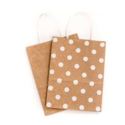 Hallmark 10.7" 12-Pack Assorted Kraft Paper Gift Bags -Hallmark Gift Shop 10.7 Prints and Solids 12Pack Assorted Gift Bags 5EGB6051 04