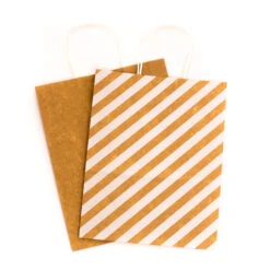 Hallmark 12.5" 12-Pack Assorted Kraft Paper Gift Bags 12 Hallmark 12.5" 12-Pack Assorted Kraft Paper Gift Bags -Hallmark Gift Shop 12.5 Prints and Solids 12Pack Assorted Gift Bags 5EGB6049 04