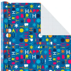 Hallmark All Occasions Wrapping Paper Rolls, 6 Pack 12 Hallmark All Occasions Wrapping Paper Rolls, 6 Pack -Hallmark Gift Shop All Occasions Wrapping Paper Rolls 6 Pack 5JXW1745 04