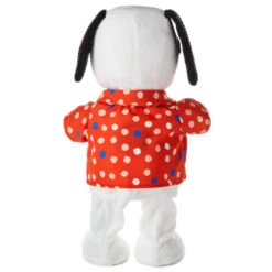 Hallmark Peanuts® Sunshine Vibe Snoopy Musical Plush With Motion, 13.5" -Hallmark Gift Shop Animated Snoopy Stuffed Animal in Polka Dot Shirt 1PAJ3530 03