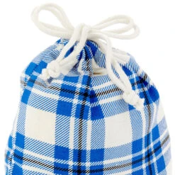 Hallmark 10" Assorted Plaid 3-Pack Fabric Gift Bags 9 Hallmark 10" Assorted Plaid 3-Pack Fabric Gift Bags -Hallmark Gift Shop Assorted Plaid Fabric Christmas Gift Bags 5XGB1453 06