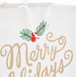 Hallmark Assorted Holiday Merry 8-Pack Small, Medium And Large Christmas Gift Bags -Hallmark Gift Shop Assorted Small Large Holiday Prints Christmas Gift Bags 5XGB1412 04