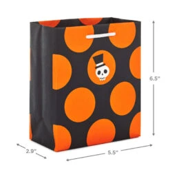 Hallmark 6.5" Assorted 8-Pack Stylish Halloween Small Gift Bags -Hallmark Gift Shop Assorted Stylish Halloween Small Gift Bags 5HGB1880 03
