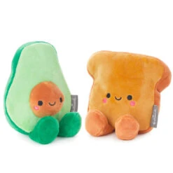 Hallmark Better Together Avocado And Toast Magnetic Plush, 5" -Hallmark Gift Shop Avocado and Toast Magnetic Plush 1KID2091 04