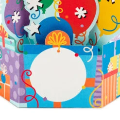 Hallmark Balloon Bouquet Boxed Pop-Up Birthday Cards, Pack Of 8 -Hallmark Gift Shop Balloon Bouquet Boxed Birthday Cards 5STZ1173 05