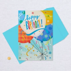 Hallmark 16" Fun Balloons Pop-Up Jumbo Birthday Card -Hallmark Gift Shop Balloons for Fun Birthday Card 1299CBG1009 06