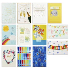 Hallmark Big Celebrations Assorted Cards, Box Of 12