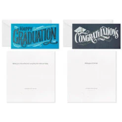 Hallmark Sophisticated Assorted Money Holder Graduation Cards, Pack Of 36 11 Hallmark Sophisticated Assorted Money Holder Graduation Cards, Pack Of 36 -Hallmark Gift Shop Blue Black Money Holder Graduation Cards Assortment 5GEY1002 03