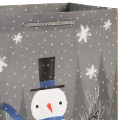 Hallmark Bulk Blue And Gray 18-Pack Holiday Gift Bags, Assorted Sizes And Designs -Hallmark Gift Shop Blue and Gray Holiday Gift Bags Bulk Pack 5XGB1425 06