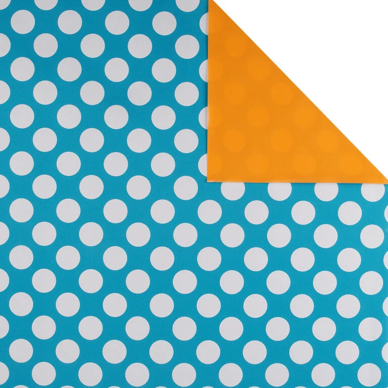 Hallmark Bold Patterns And Solids 3-Pack Reversible Wrapping Paper 6 Hallmark Bold Patterns And Solids 3-Pack Reversible Wrapping Paper - Image 6