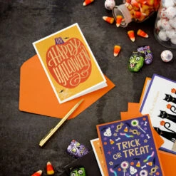 Hallmark Boo To You Boxed Halloween Cards Assortment, Pack Of 36 -Hallmark Gift Shop Boo to You Boxed Halloween Cards Assortment 5ELT1011 09