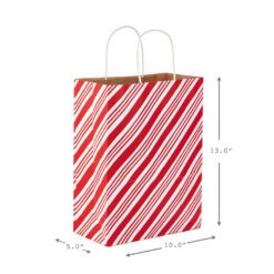 Hallmark 13" Bright Fun 12-Pack Assorted Christmas Gift Bags -Hallmark Gift Shop Bright Fun 12 Assorted Large Christmas Gift Bags 5XGB2812 03