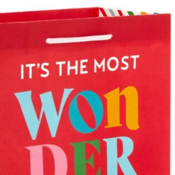 Hallmark Bright Wishes 8-Pack Christmas Gift Bags, Assorted Sizes And Designs -Hallmark Gift Shop Bright Wishes Assortment Christmas Gift Bags 5XGB1447 04