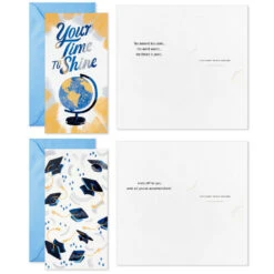 Hallmark Festive Grad Wishes Graduation Cards Assortment, Pack Of 36 10 Hallmark Festive Grad Wishes Graduation Cards Assortment, Pack Of 36 -Hallmark Gift Shop Casual Painted Money Holder Graduation Cards Assortment 5GEY2015 03