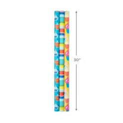 Hallmark Colorful Celebration 3-Pack Wrapping Paper, 55 Sq. Ft. Total -Hallmark Gift Shop Colorful Celebration 3Pack Wrapping Paper Rolls 5EWR6373 03