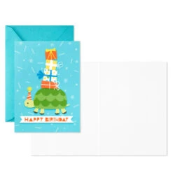 Hallmark Cute Animals Assorted Blank Kids Birthday Cards, Pack Of 48 -Hallmark Gift Shop Cute Animals Birthday Cards Assortment Pack 5STZ1032 05