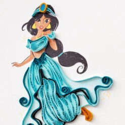 Hallmark Disney Princess Jasmine Magical Day Quilled Paper Handmade Card 11 Hallmark Disney Princess Jasmine Magical Day Quilled Paper Handmade Card -Hallmark Gift Shop Disney Jasmine Quilled Paper Handmade Card for Her 1299LAD2857 04