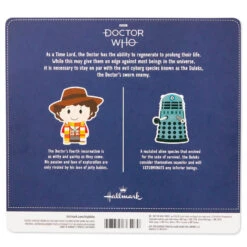 Hallmark Itty Bittys® Doctor Who The Fourth Doctor And Dalek Plush, Set Of 2 -Hallmark Gift Shop Doctor Who Fourth Doctor and Dalek Plush itty bittys 1KDD2078 04