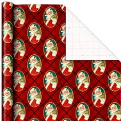 Hallmark Traditional 3-Pack Foil Christmas Wrapping Paper Assortment, 60 Sq. Ft. -Hallmark Gift Shop Foil Christmas Wrapping Paper Assortment 5JXW1065 04