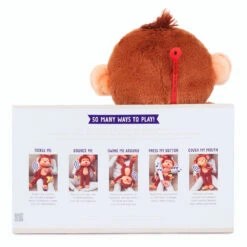 Hallmark Goin' Bananas Monkey Singing Stuffed Animal, 12" -Hallmark Gift Shop Goin Bananas Interactive Monkey Stuffed Animal With Sound 1PSB2187 05