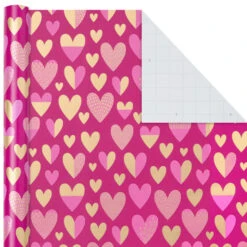 Hallmark Gold And Jewel Tones 3-Pack Wrapping Paper, 105 Sq. Ft. Total -Hallmark Gift Shop Gold and Jewel Tones 3Pack Wrapping Paper Rolls 5EWR6389 04