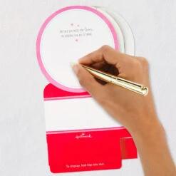 Hallmark All My Love Snow Globe Musical 3D Pop-Up Valentine's Day Card With Motion -Hallmark Gift Shop Hearts Snow Globe 3D PopUp Music Motion Valentines Day Card 1299VAY9986 06