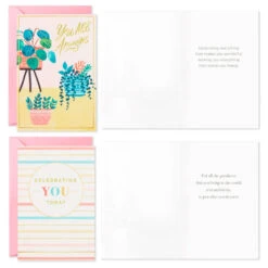 Hallmark Illustrated Floral Assorted Mother's Day Cards, Pack Of 36 -Hallmark Gift Shop Illustrated Floral Mothers Day Cards Assortment 5MAY1000 03