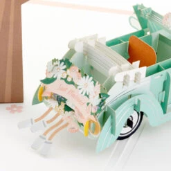 Hallmark Best Wishes For The Road Ahead 3D Pop-Up Wedding Card 14 Hallmark Best Wishes For The Road Ahead 3D Pop-Up Wedding Card -Hallmark Gift Shop Just Married Car 3D PopUp Wedding Card 1299LAD2903 05