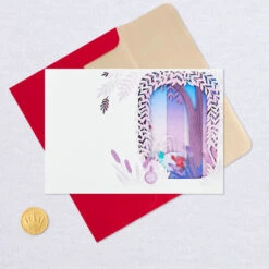 Hallmark Disney The Little Mermaid 3D Pop-Up Musical Valentine's Day Card With Light 12 Hallmark Disney The Little Mermaid 3D Pop-Up Musical Valentine's Day Card With Light -Hallmark Gift Shop Kiss the Girl PopUp Music Light Valentines Day Card 1099VAY9992 05