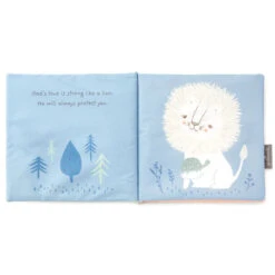 Hallmark The Lion And The Lamb: A Touch & Feel Book About God's Love Cloth Book -Hallmark Gift Shop Lion and Lamb Touch Feel Soft Plush Cloth Book 1BBY4854 03