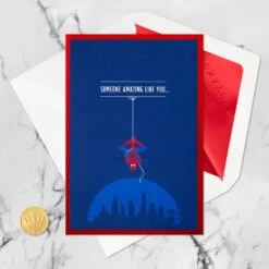 Hallmark Marvel Spider-Man You Deserve An Amazing Day 3D Pop-Up Card -Hallmark Gift Shop Marvel SpiderMan Amazing 3D PopUp Card 1499LAD2901 05