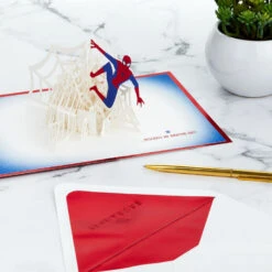 Hallmark Marvel Spider-Man You Deserve An Amazing Day 3D Pop-Up Card -Hallmark Gift Shop Marvel SpiderMan Amazing 3D PopUp Card 1499LAD2901 07