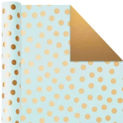 Hallmark Metallic Shimmer 3-Pack Reversible Wrapping Paper, 120 Sq. Ft. Total -Hallmark Gift Shop Metallic Shimmer 3Pack Reversible Wrapping Paper 5EWR2435 06