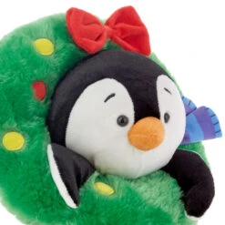 Hallmark Playful Penguins All Decked Out Musical Plush Penguin With Light And Motion -Hallmark Gift Shop Musical Playful Penguins Plush With Light Motion 1KCX1100 04