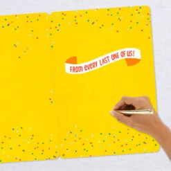 Hallmark 16" Party Cats And Dogs Jumbo Birthday Card From All -Hallmark Gift Shop Party Cats Dogs Birthday Card From Us 1299CBG3004 06