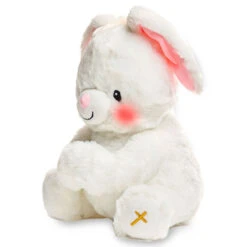 Paws For Prayer Bunny Stuffed Animal With Music And Light, 10" H -Hallmark Gift Shop Paws for Prayer Bunny Plush With Music and Light CB86751 03