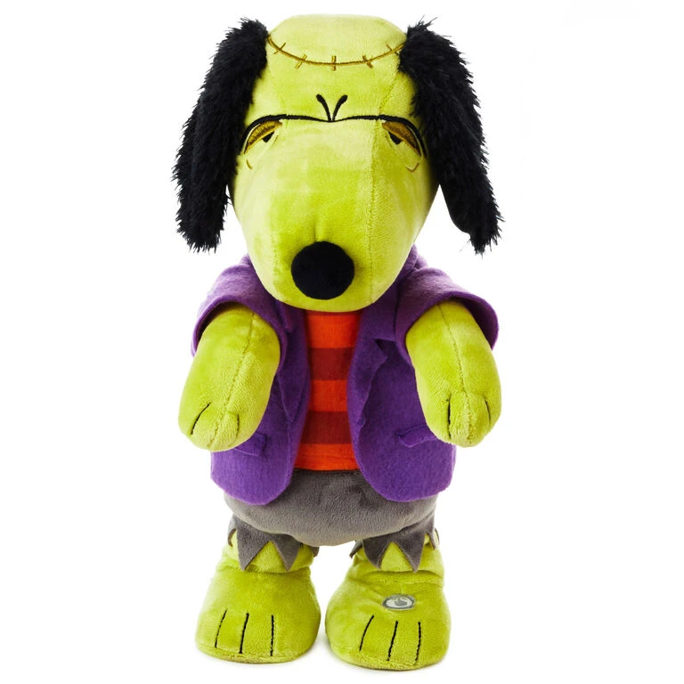 Hallmark Peanuts® Franken-Snoopy Plush With Sound And Motion, 11" 1 Hallmark Peanuts® Franken-Snoopy Plush With Sound And Motion, 11"