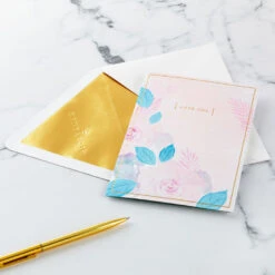 Hallmark The Special Place You Will Always Hold In My Heart Love Card -Hallmark Gift Shop Pink Lotus Flower 3D PopUp Love Card for Her 1299LAD2887 06