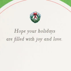 Hallmark Red Truck Snow Globe Musical 3D Pop-Up Christmas Card With Motion -Hallmark Gift Shop Red Truck Snowglobe 3D PopUp Music Motion Christmas Card 1299XOD9992 04