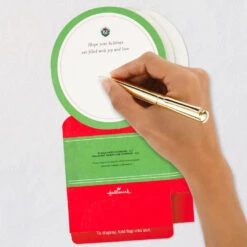 Hallmark Red Truck Snow Globe Musical 3D Pop-Up Christmas Card With Motion -Hallmark Gift Shop Red Truck Snowglobe 3D PopUp Music Motion Christmas Card 1299XOD9992 07