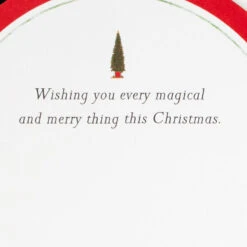 Hallmark Santa's Sleigh Snow Globe Musical 3D Pop-Up Christmas Card With Motion -Hallmark Gift Shop Santa Sleigh Snowglobe 3D PopUp Music Motion Christmas Card 1299XOD9985 04