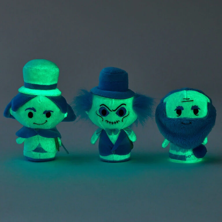 Hallmark Itty Bittys® Disney The Haunted Mansion Ghosts Glow-in-the-Dark Plush, Set Of 3 4 Hallmark Itty Bittys® Disney The Haunted Mansion Ghosts Glow-in-the-Dark Plush, Set Of 3 - Image 4