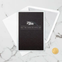 Hallmark Star Wars™ Millennium Falcon™ 3D Pop-Up Card -Hallmark Gift Shop Star Wars Millennium Falcon 3D PopUp Card 1499LAD2726 04