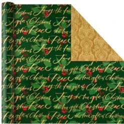 Hallmark Traditional Christmas 4-Pack Reversible Wrapping Paper Rolls, 150 Sq. Ft. -Hallmark Gift Shop Traditional Christmas 4Pack Reversible Wrapping Paper Rolls 150 sq ft root 5JXW1738 JXW1738 1470 5.jpg Source Image