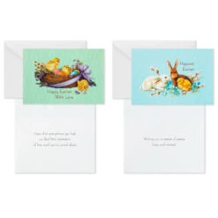 Hallmark Vintage Bunnies And Chicks Boxed Easter Cards, Pack Of 24 -Hallmark Gift Shop Vintage Easter Bunnies Chicks Boxed Easter Cards 5STZ1131 03