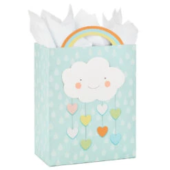 Hallmark 13" Welcome Baby 3-Pack Assorted Gift Bags With Tissue -Hallmark Gift Shop Welcome Baby 3Pack Assorted Large Gift Bags Tissue 5EGB6421 05