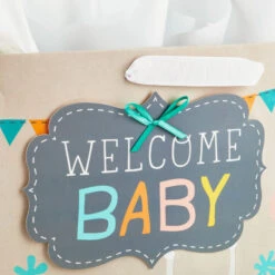 Hallmark 13" Welcome Baby 3-Pack Assorted Gift Bags With Tissue -Hallmark Gift Shop Welcome Baby 3Pack Assorted Large Gift Bags Tissue 5EGB6421 08
